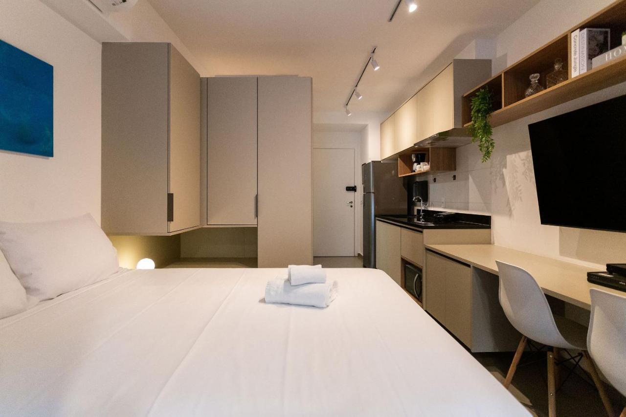 Hub Vila Madalena - Studios Por Temporada São Paulo Eksteriør billede