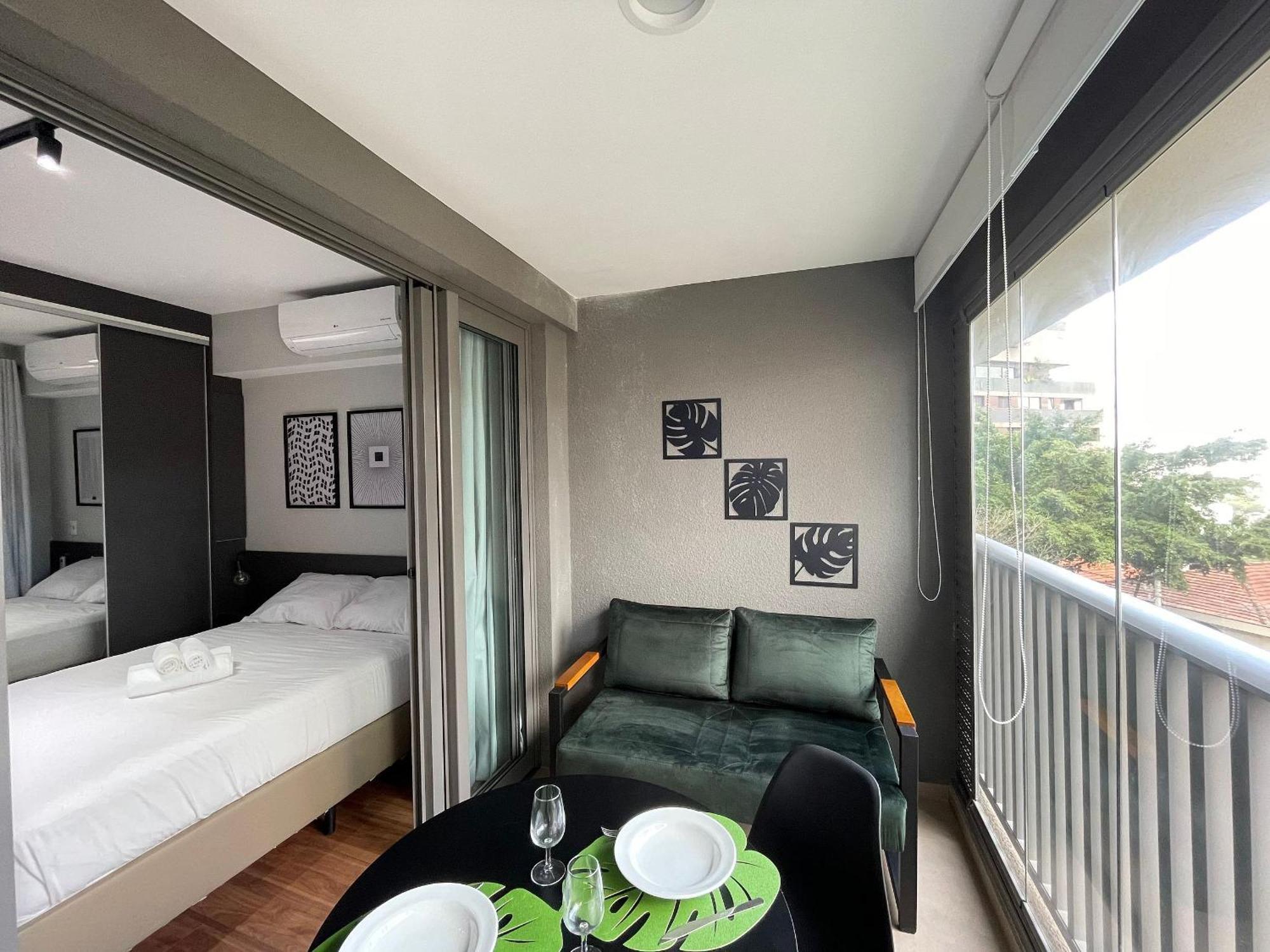 Hub Vila Madalena - Studios Por Temporada São Paulo Eksteriør billede
