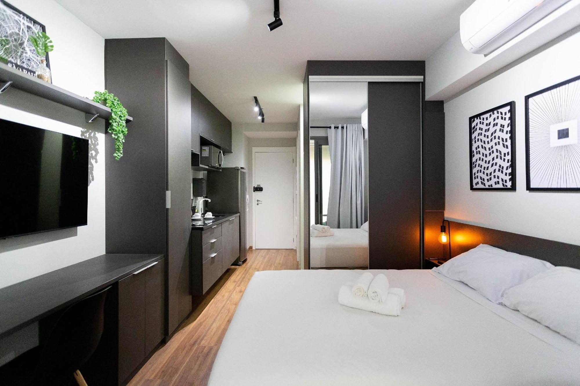 Hub Vila Madalena - Studios Por Temporada São Paulo Eksteriør billede