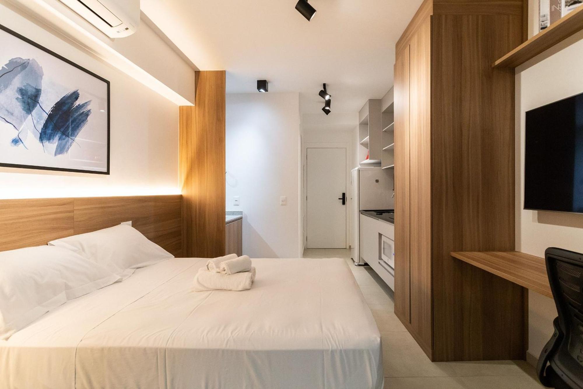 Hub Vila Madalena - Studios Por Temporada São Paulo Eksteriør billede