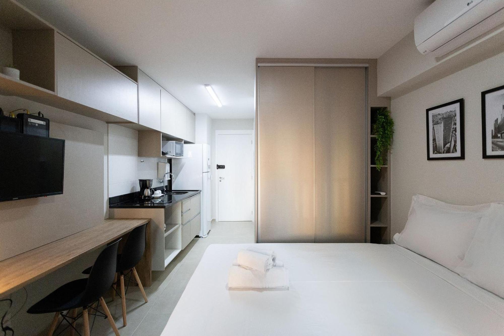 Hub Vila Madalena - Studios Por Temporada São Paulo Eksteriør billede