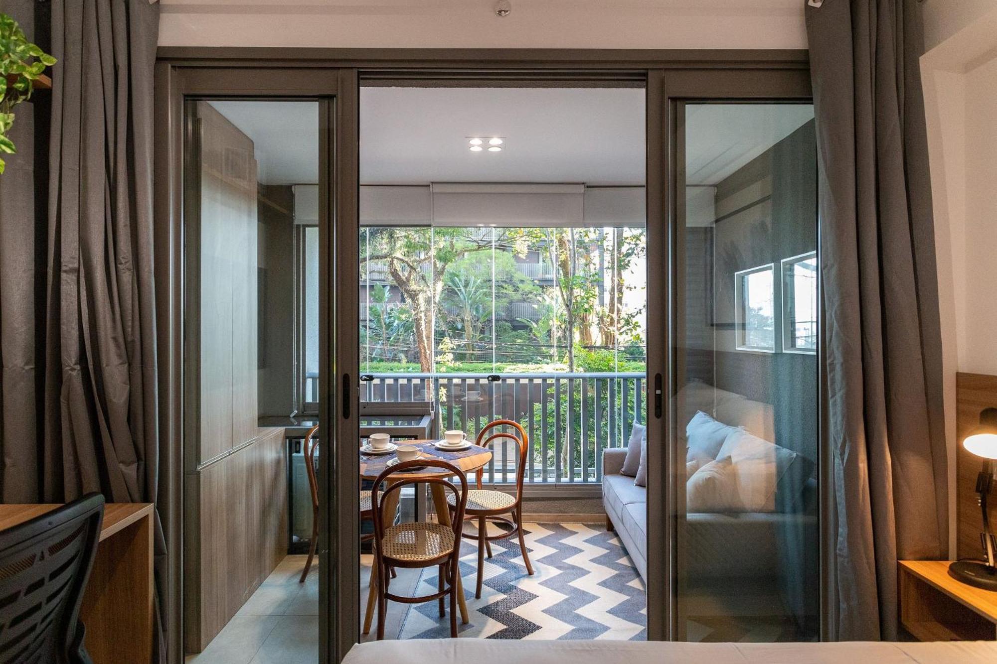 Hub Vila Madalena - Studios Por Temporada São Paulo Eksteriør billede