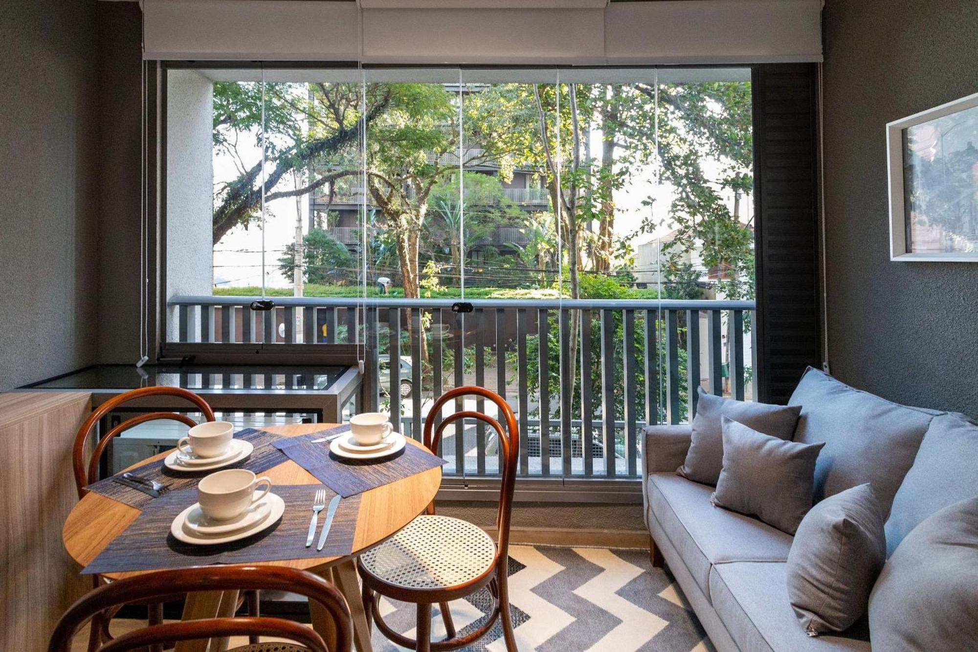 Hub Vila Madalena - Studios Por Temporada São Paulo Eksteriør billede